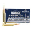 Fiocchi 308A .308 Winchester 150 Grain FMJBT Ammo Rifle Ammo - 20 Rounds